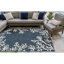 Tapis bleu marine intérieur / extérieur Mance-3960405