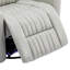 Fauteuil inclinable pivotant électrique à 270 ° Finnegan avec DEL et rangement caché-1008422529