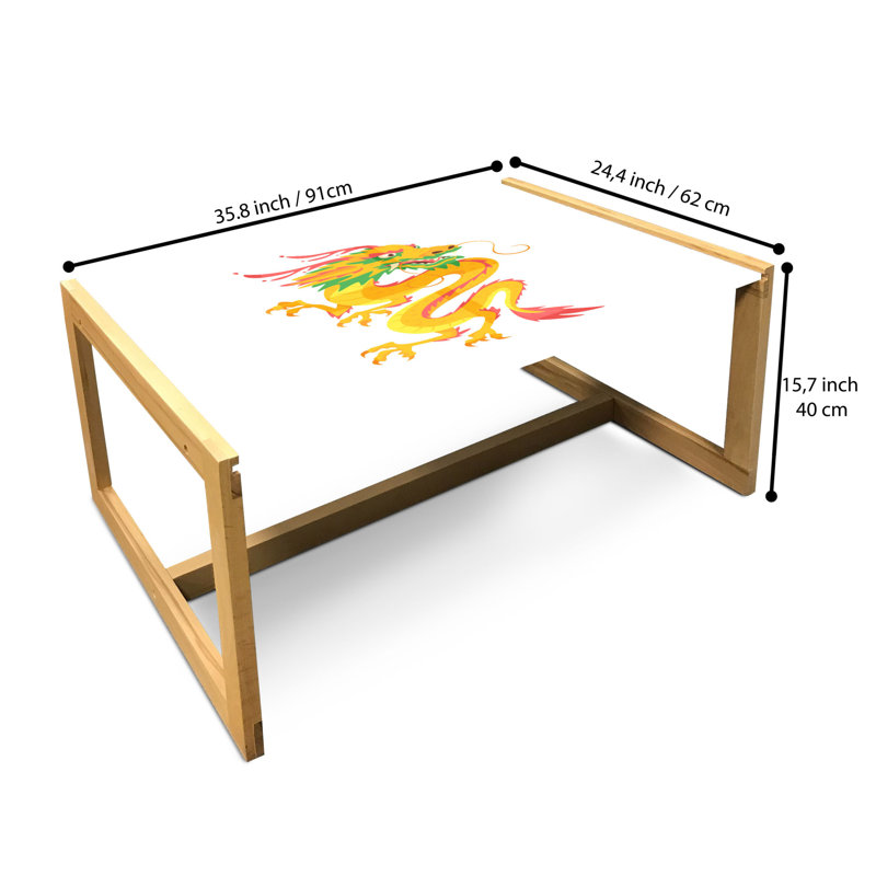 Innart Sled Coffee Table, 90cm H x 62cm W x 40cm D