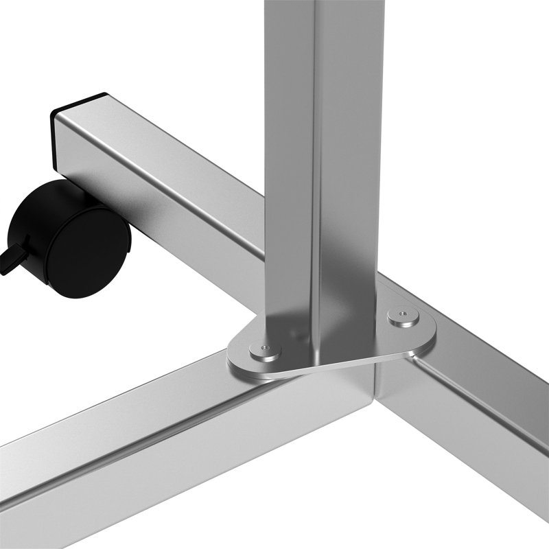 Height Adjustable Side Table, Black