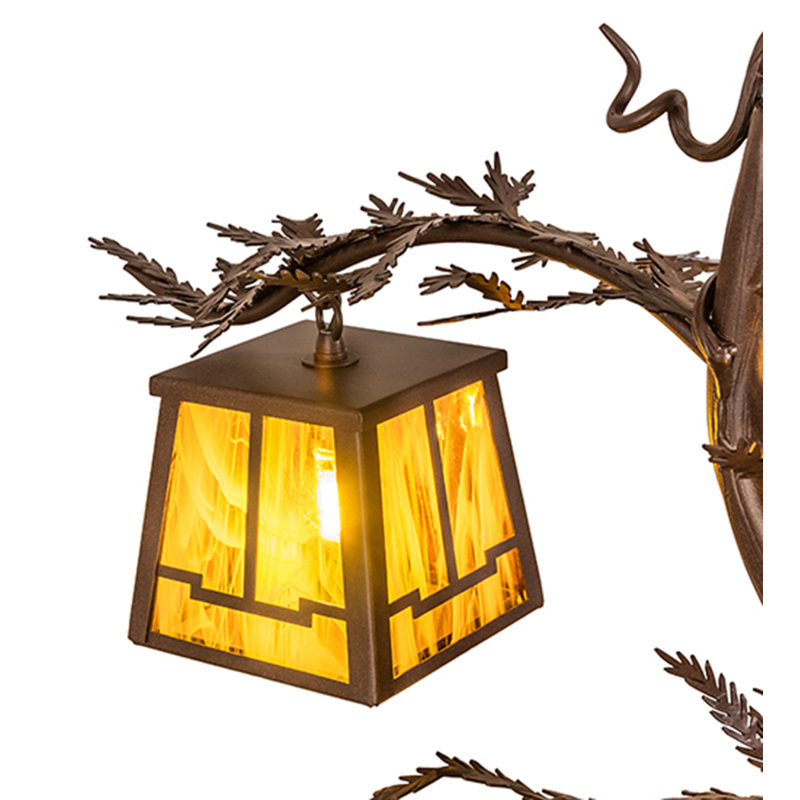 Pine Branch 4 - Light Chandelier