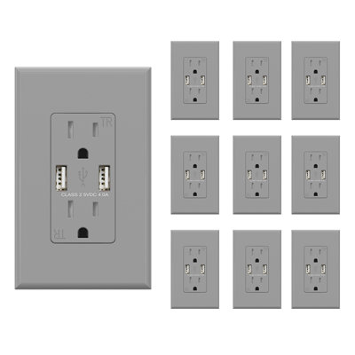 Prise inviolable avec port USB