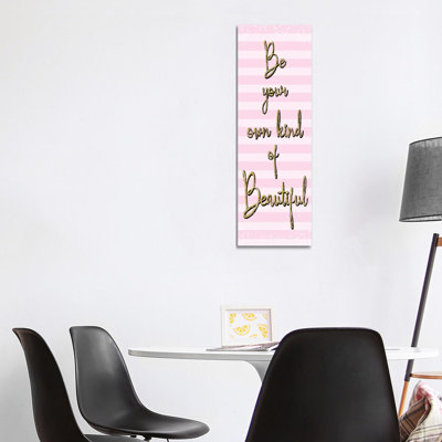 Glamour Beautiful by Lauren Gibbons - Wrapped Canvas Print