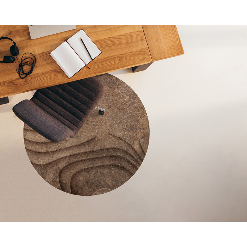 Karielle Hard Floor Straight Round Chair Mat