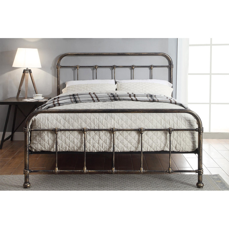 Charlottesville Bed with Mattress, Kingsize (5'), 19cm King Memory Foam