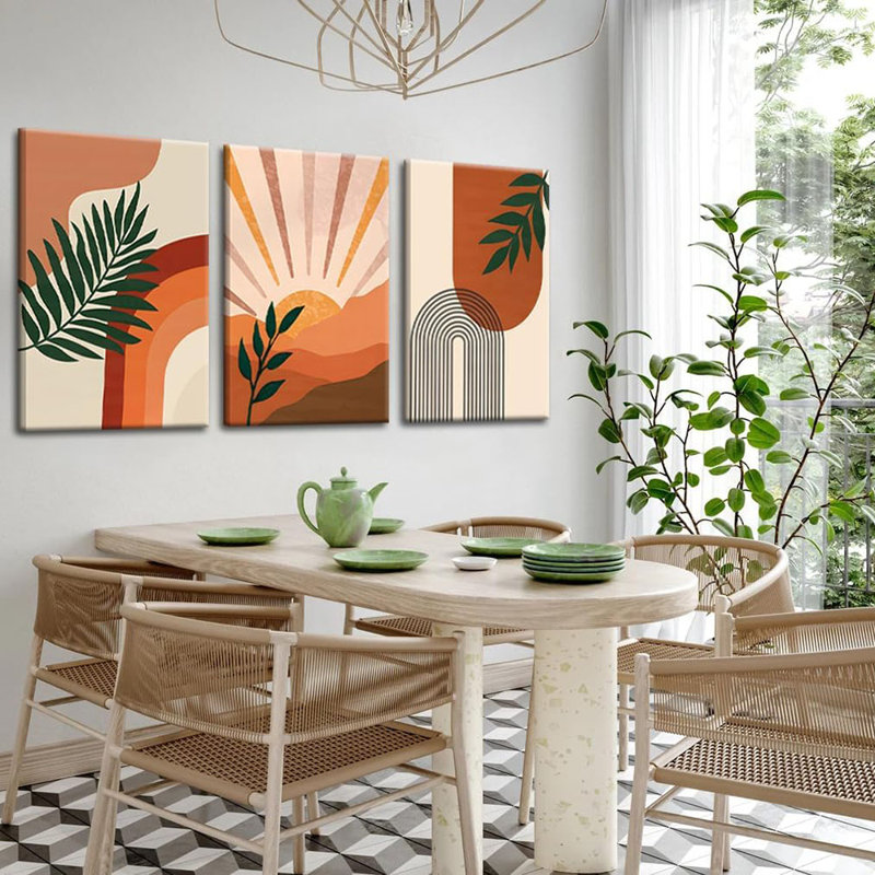 3 Piece Wrapped Canvas Set