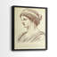 WOMEN Series dxciv - reproduction encadrée de qualité supérieure - prête à être accrochée - aucun clou requis-186168096-186168097