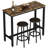 Golliday 3 Piece Dining Bar Table Set-1810801540-1846813147