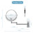 Wall Mounted 8" Makeup Mirror With×7 Magnification Makeup Mirror