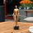 Adam & Friends Home Decor Tight-Rope Walker Black Base Sculpture | 1-Piece-100763889