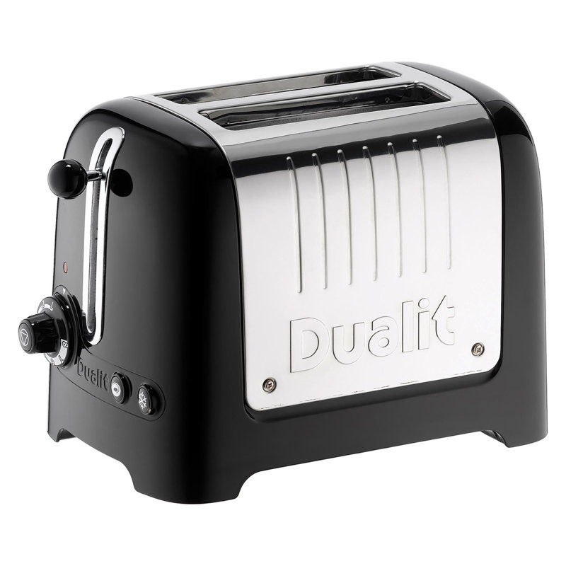 Dualit Lite 1.5L Kettle with 2 Slice Toaster, Black