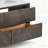  60" Floating Double Sink Solid Wood Gray Oak Bathroom Vanity with Engineered Marble Top-1062813091