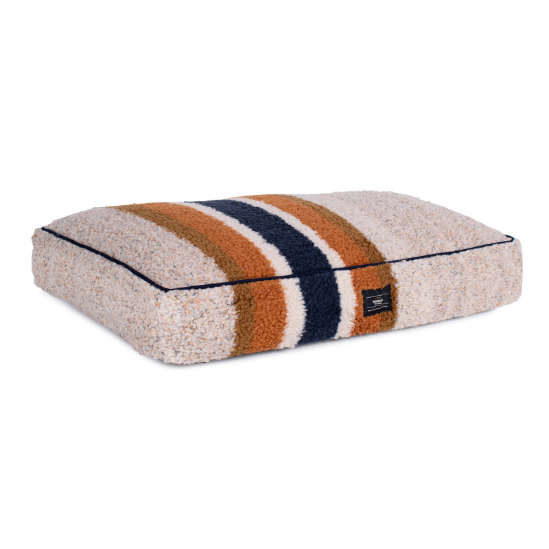 Napper Pillow Dog Bed, Small (28" W x 20" D x 5" H), Oatmeal