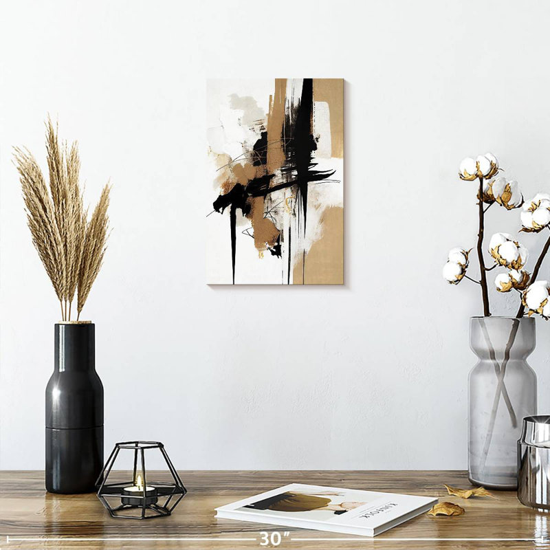 Avery Minimalist Dynamic Abstract, 12" H x 8" W