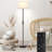 Hongyu 61.5'' Traditional Floor Lamp with Remote Control and Bulb Included-1291366928