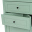 Armoire haute triangulaire avec 3 tiroirs et tablettes réglables pour la salle de bain, la cuisine ou le salon-461584766