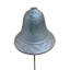 Cloche suspendue décorative en fonte