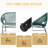 OUTDOOR PATIO WICKER LOVE SEAT, PE RATTAN & IRON FRAME, SET OF 1-725745726