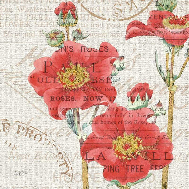 Bibliothèque Botanical V, H 36 po x l 36 po