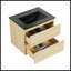 Meuble-lavabo mural 24 po avec lavabo en céramique noire-1706306079-1706306078