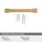 Faraday Center-to-Center Cabinet Pull-111952605-111952609