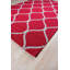 Hand Tufted Wool Area Rug in Pink