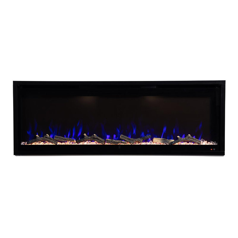 Wyman Linear Stone Mantel & 50" Firebox Me-2408m-stn-50