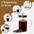 34Oz Glass French Press Coffer Maker