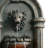 Jowett Tiered Lion Head Outdoor Water Wall Fountain with LED Light and Pump-1620562593
