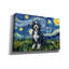  «Portugaise portugaise Starry Night» par Rich Monet, art mural sur toile, 60 po x 40 po-130694987