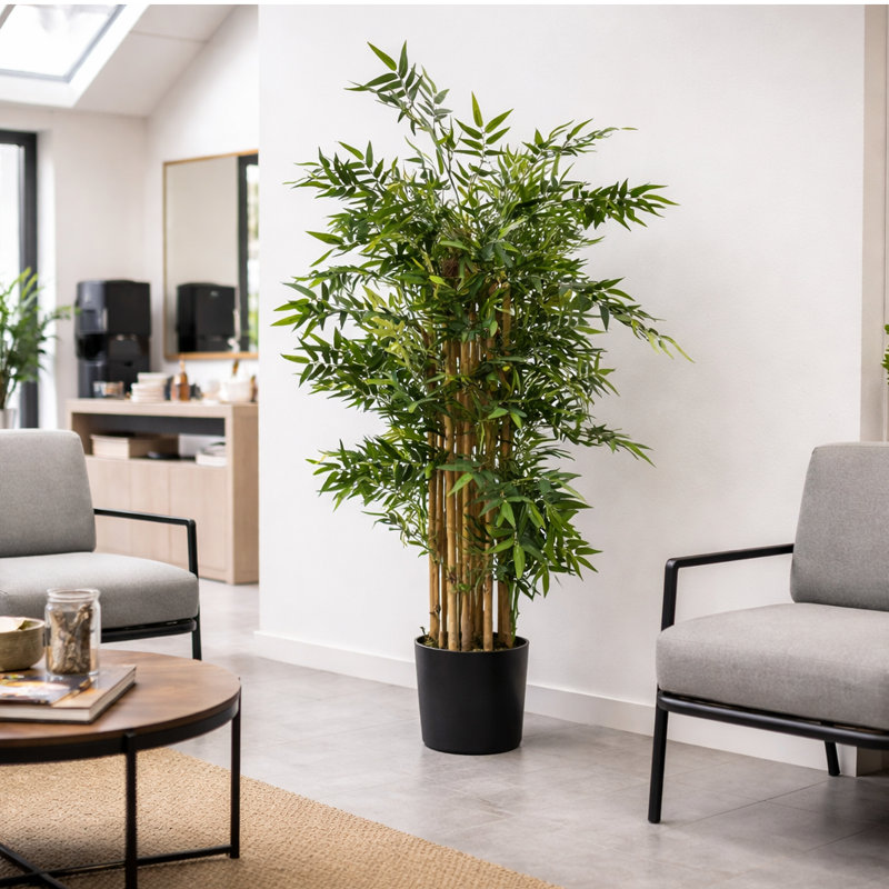 Faux Plant in Pot Liner, 120cm H x 60cm W x 60cm D