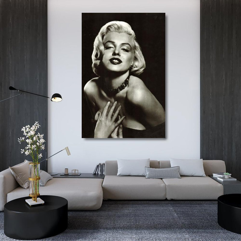 Marilyn Monroe, H 48 po x l 32 po