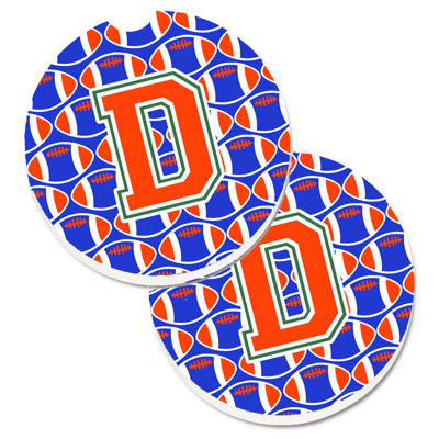 Ceramic Round 2 Piece Car Coaster Set