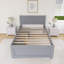 Lit plateforme simple avec tiroir et deux tablettes-903292147