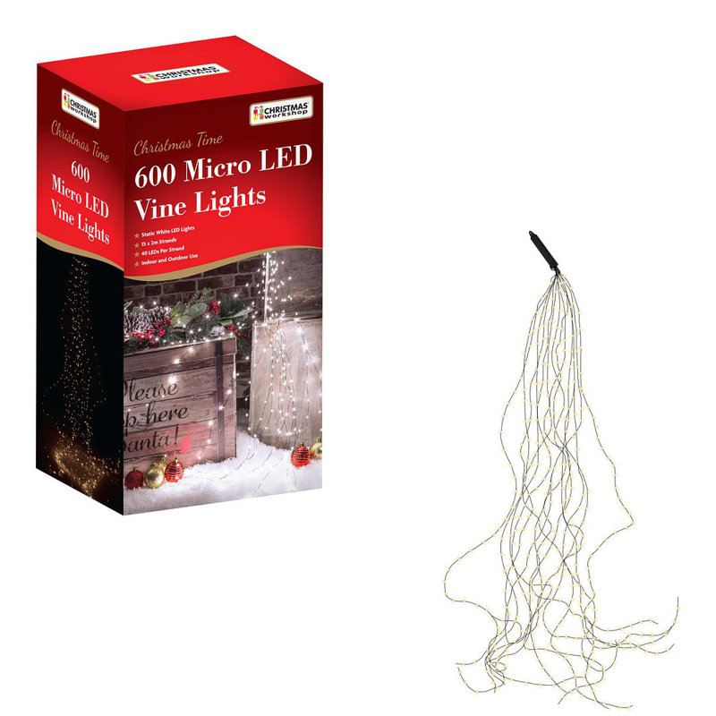 9.75cm LED Indoor / Outdoor String Lights