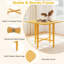 Solid Wood Base Dining Table