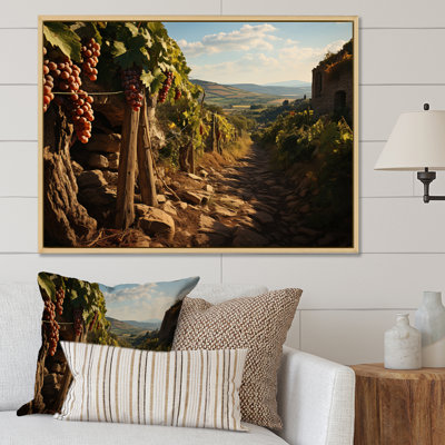 «Vineyard Hidden Gem» sur toile