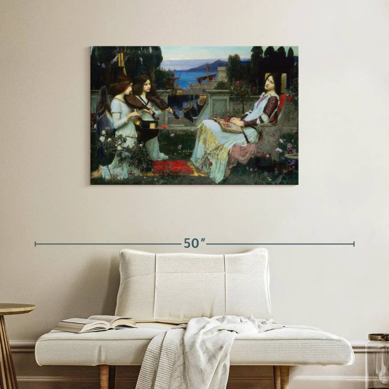 Adella Saint Cecilia, 26" H x 39" W