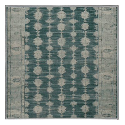 Tapis brun lavable à la machine
