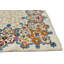 Tapis oriental traditionnel crème crème semi-antique 8 x 11