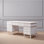 Bureau à grande capacité minimaliste de style américain