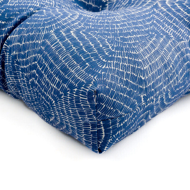  Italia Acrylic Outdoor Chair Cushion, Lanzarote Indigo