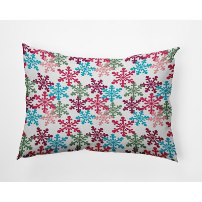 Outdoor Reversible Throw Pillow
