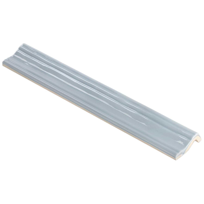 Manchester 2x12 Ceramic Chair Rail Liner, Blue