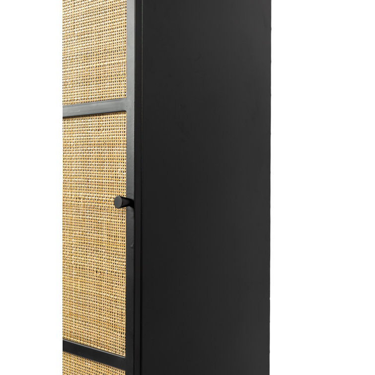 Rattan Webbing Modern Cabinet | DF Guuji 2 Door