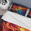Ensemble de housse de couette en microfibre / polyester Opt Art Vibrant Illusions II Bedding-468422394