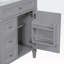 Meuble-lavabo simple avec plateau Thaddeus-1375064659