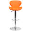 Tabouret de bar réglable en vinyle Guajardo-33309684