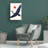 " Wrapped Canvas Wall Art - Kubistika 'Crane' Wall Art For Living Room, Bedroom, Or Office Décor - 12x19 " by Kubistika