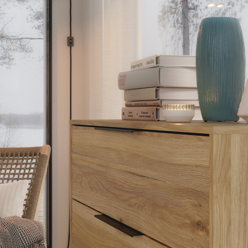 Orkney 3 Drawer Chest, Brown